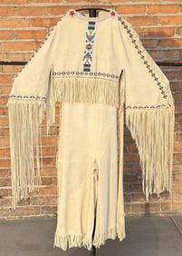Lakota Sioux Native American Indian Beaded Dress