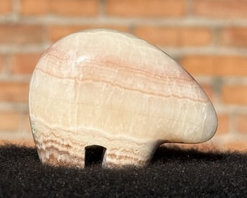 Zuni Rhodonite Bear Fetish Carving