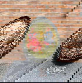 Golubev Russian Painted Lacquer Egg