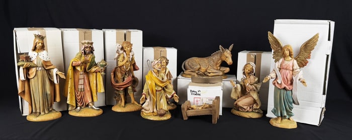 Simonetti Fontanini Christmas Nativity Set
