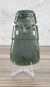 Pre Columbian Chorotega Costa Rican Jade Celt