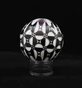 Mark Matthews Windproof Roof Art Glass Marble