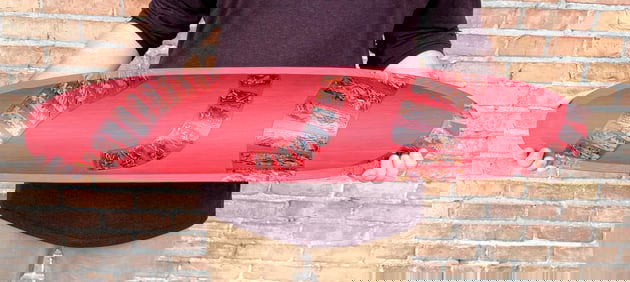 Martin Kremer Fused Glass Main Line Ellipse Bowl