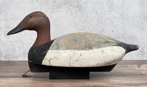 Ken Harris Canvasback Duck Decoy