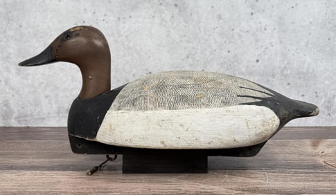 Ken Harris Canvasback Duck Decoy