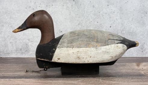 Ken Harris Canvasback Duck Decoy