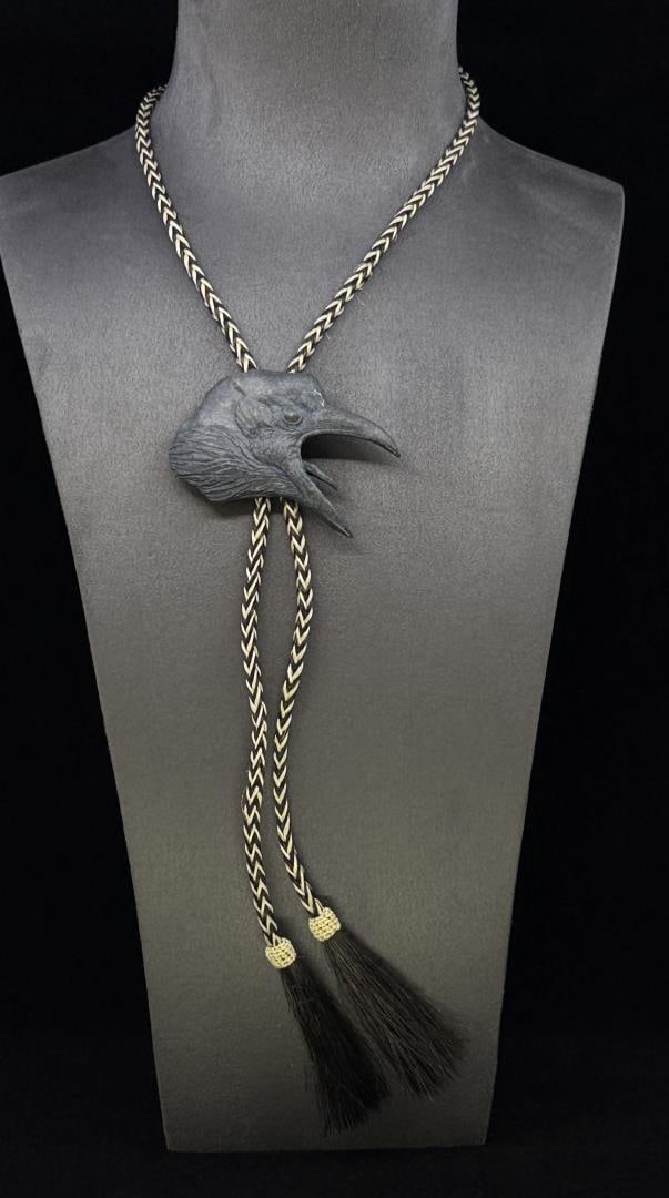 Tony Angell 2004 Prix de West Bronze Bolo Tie (1 of 7)