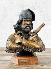 Glenn E Emmons Frenchy Trapper Bronze