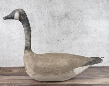 John Albert Lundgren Canvas Goose Decoy