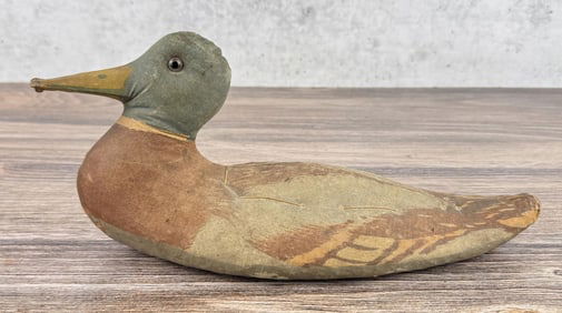 Armstrong Canvas Mallard Drake Duck Decoy