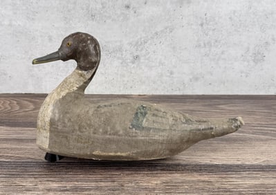Scott Decoy Company Canvas Pintail Duck Decoy