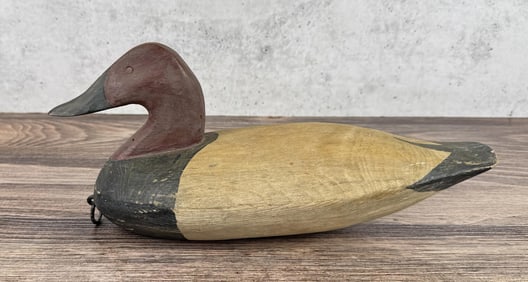 Ron Vick Canvasback Wood Duck Decoy