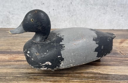 Luigi Andreuccetti Bluebill Wood Duck Decoy