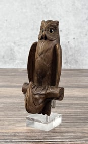 Black Forest German Owl Coat Hook
