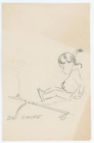 Ace Powell Little Indian Drawing