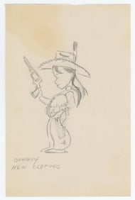 Ace Powell Little Indian Drawing
