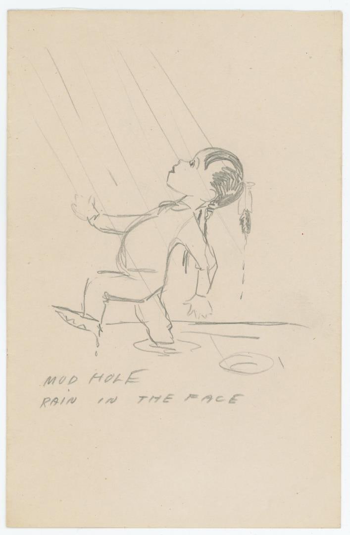 Ace Powell Little Indian Drawing (1 of 3)