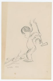 Ace Powell Little Indian Drawing