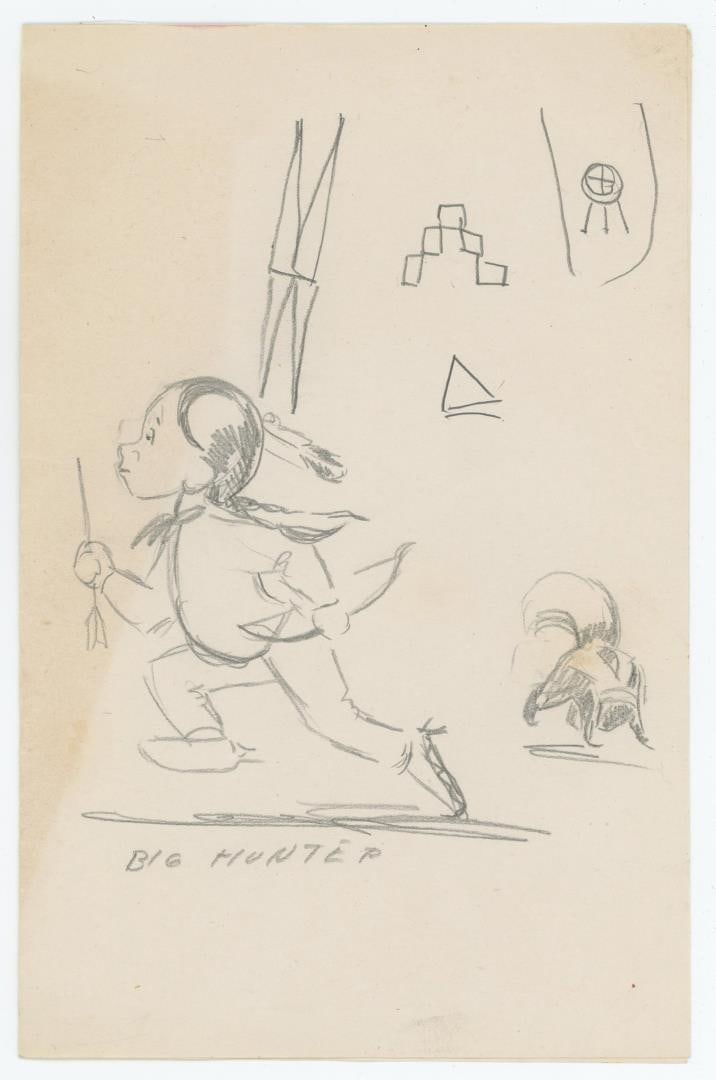 Ace Powell Little Indian Drawing (1 of 3)