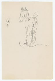 Ace Powell Little War Pony Drawing