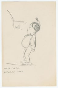 Ace Powell Little Indian Drawing