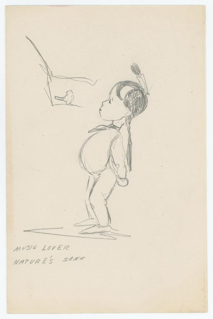 Ace Powell Little Indian Drawing (1 of 3)