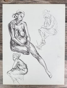 Janet Elizabeth Turner Nude Sketch