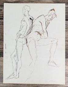 Janet Elizabeth Turner Nude Sketch