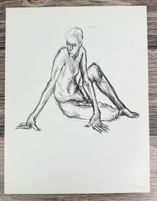 Janet Elizabeth Turner Nude Sketch
