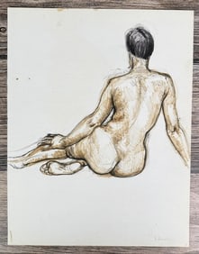 Janet Elizabeth Turner Nude Sketch