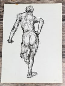 Janet Elizabeth Turner Nude Sketch