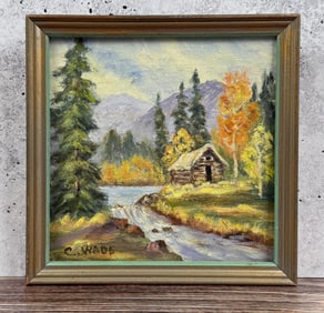 Caroline Wade Oil Painting