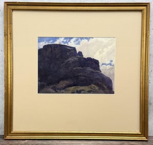 Albert DeRome Rocks Near Cedarville Painting