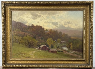 Raymond Dabb Yelland Catskill Mountains Painting