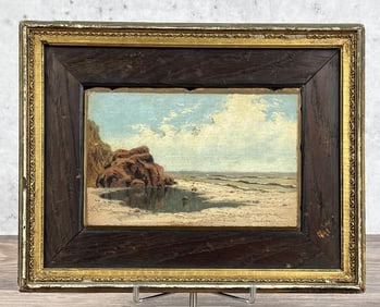 William Trost Richards Scene from Nahant Painting