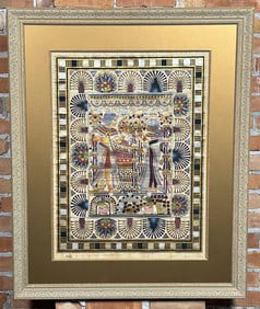 Egyptian Painting on Papyrus