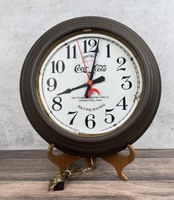 Standard Electric Coca Cola Neon Clock