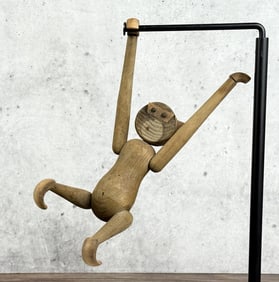 Kay Bojesen Style Japanese Teak Monkey