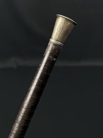 Quincy Illinois Leather Presentation Cane