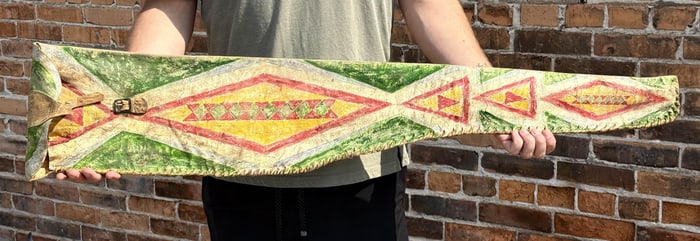 Parfleche Native American Indian Rifle Scabbard