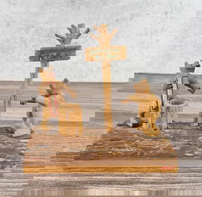 Robert Wuthrich Yellowstone National Park Carving