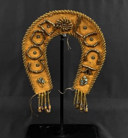 Iroquois Indian Beaded Whimsy Horseshoe