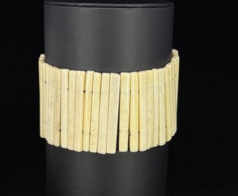 Victorian Whaler Made Whalebone Bracelet