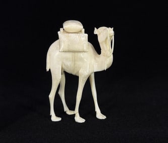 Antique Camel Carving Montana Residents Only