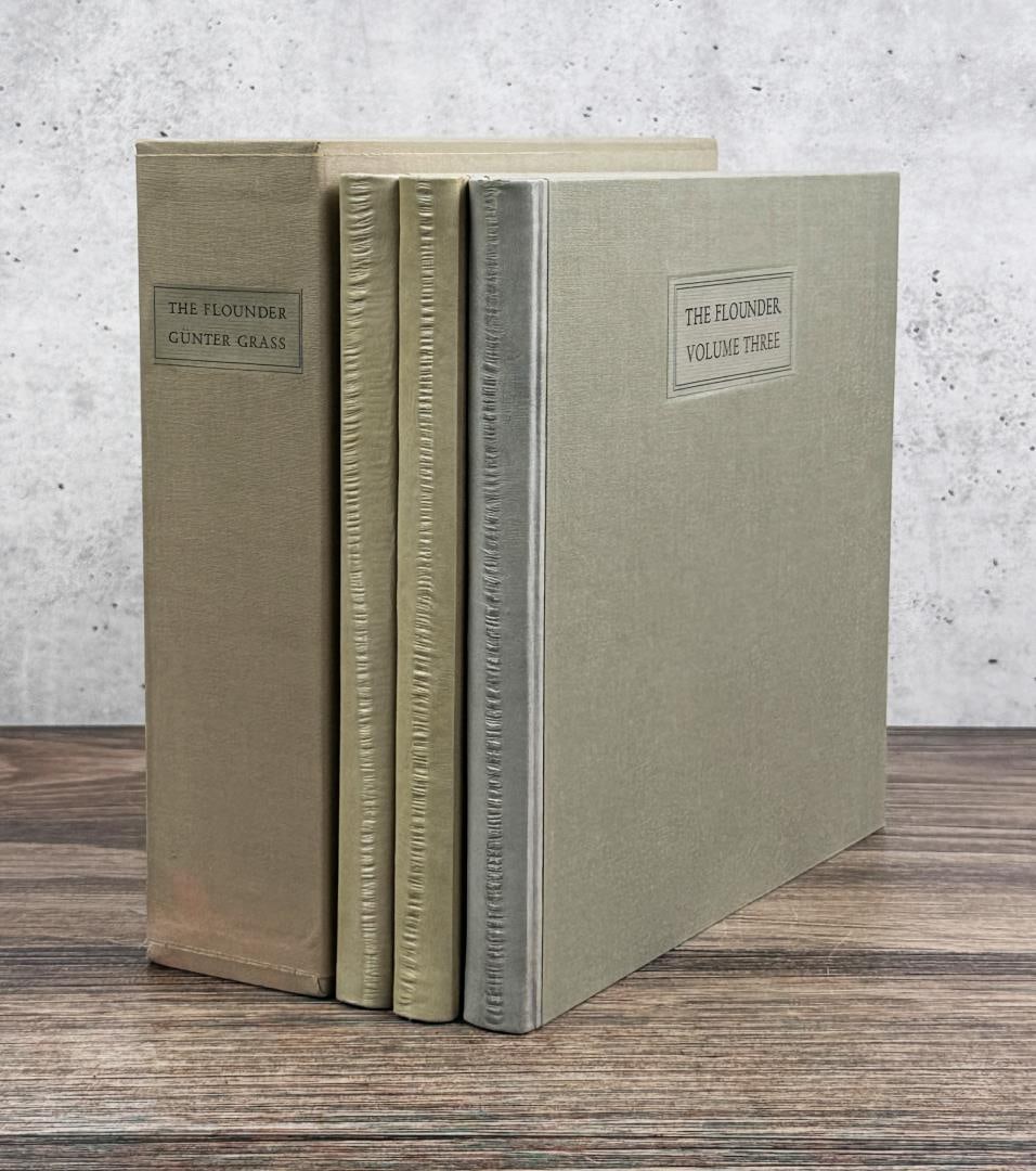 The Flounder Limited Editions Club: Gunter Grass. 1985. Signed.