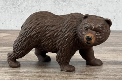 Cast Iron Bear Still Bank
