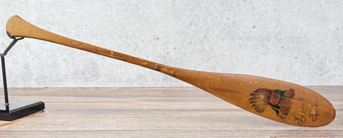 Sylvan Beach New York Painted Miniature Paddle