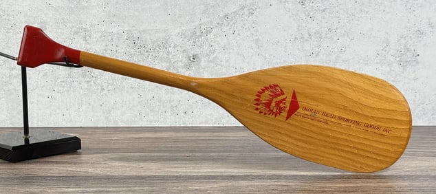 Indian Head Sporting Goods Salesman Sample Paddle
