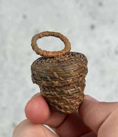 Miniature Native American Indian Basket