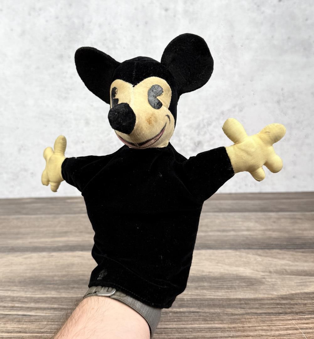 Knickerbocker Pie Eye Mickey Mouse Hand Puppet (1 of 4)